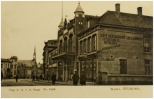 Hotel St. Lambert op de Helmondse Markt. Uitgave Van de Burgt. Fotograaf onbekend.