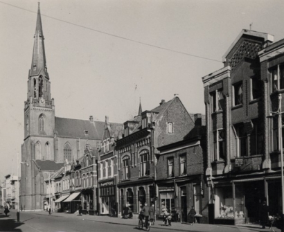 Kerkstraat, gezien in de richting Markt