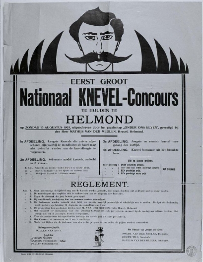 Affiche nationaal knevelconcours